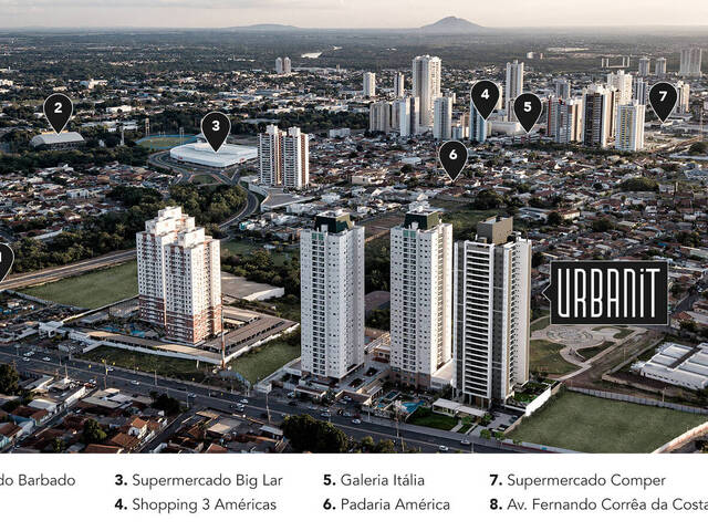 #9Urbanit - Apartamento para Venda em Cuiabá - MT